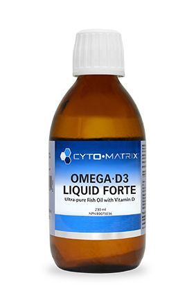 Kan worden berekend Calligrapher draagbaar Omega-D3 Liquid Forte - Cyto-Matrix